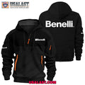 Benelli USA Firearms Brand Custom Name Heavy Zip Hoodie