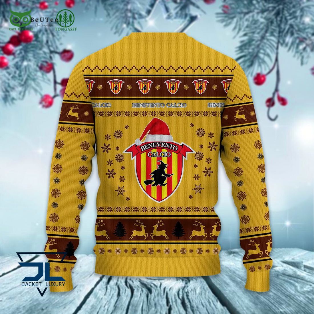 Benevento Calcio Football Lega Serie A Ugly Sweater