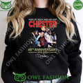 Bennington 49th Anniversary 1976 2025 King Of Rock And Hip Hop Chester sweatshirt