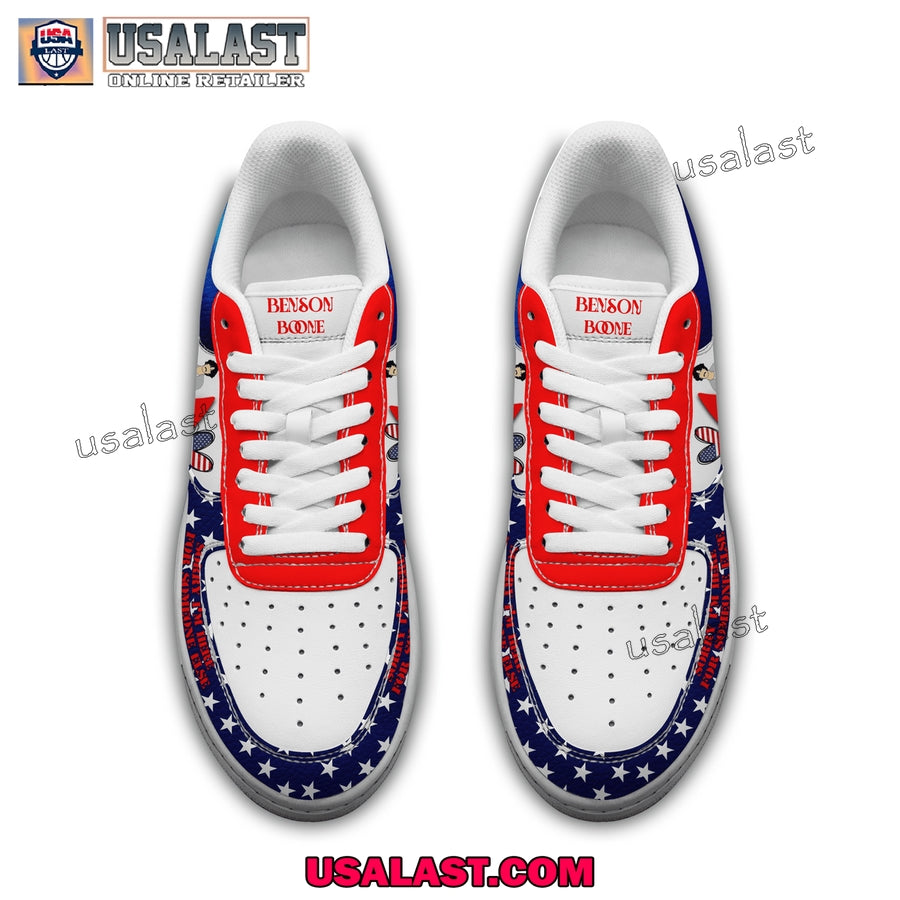 Benson Boone American Heart Tour 2025 Air Force 1s Shoes