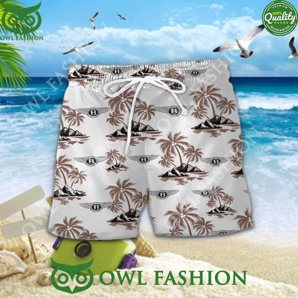 Bentley British Luxury Car Hawaiian Shirt and Short
