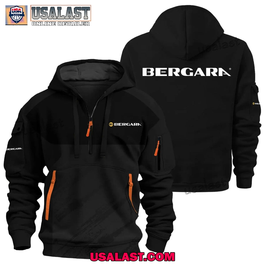 Bergara Rifles Brand Custom Name Heavy Zip Hoodie