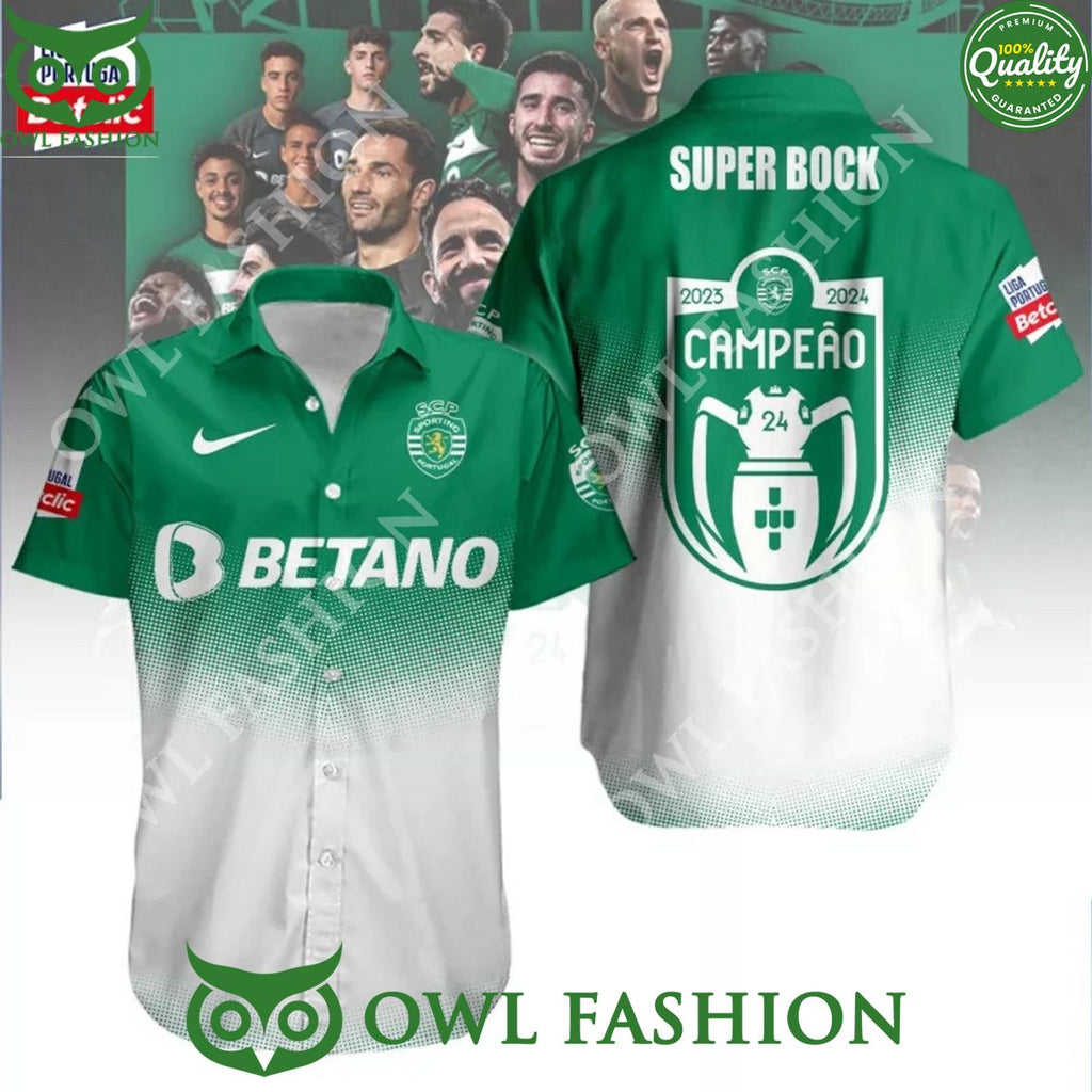 Betano Super Bock Campeao 2023 2024 hawaiian shirt