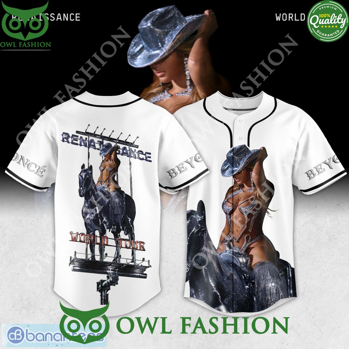 Beyonce Renaissance 2023 World Tour Enchanted Halloween harmonies Baseball Jersey Shirt