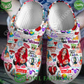 Bichota Karol G Symbols White Crocs