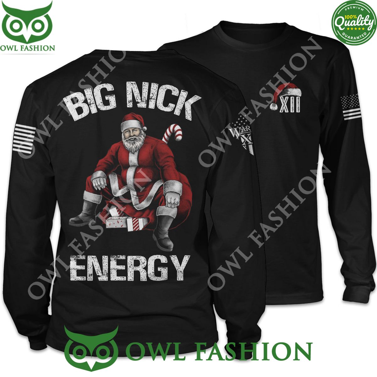 BIG NICK ENERGY XII CHRISTMAS T SHIRT