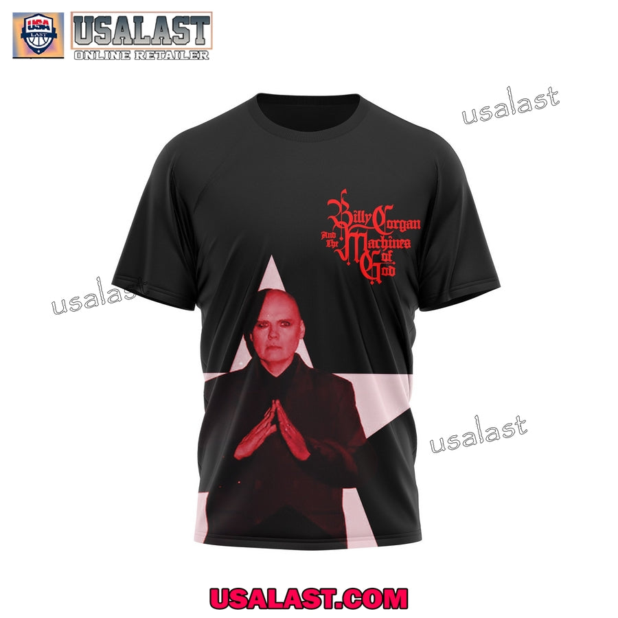 Billy Corgan And The Machines Of God 2025 Tour 3D Shirt