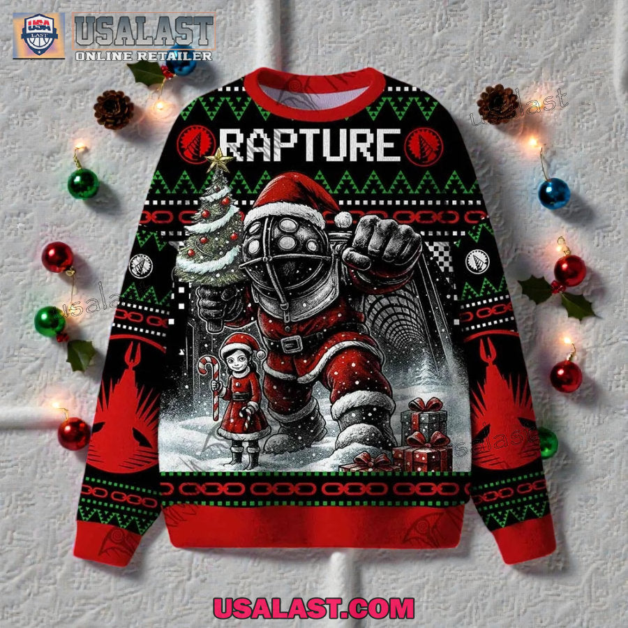 Bioshock Revisiting Rapture Ugly Christmas Sweater