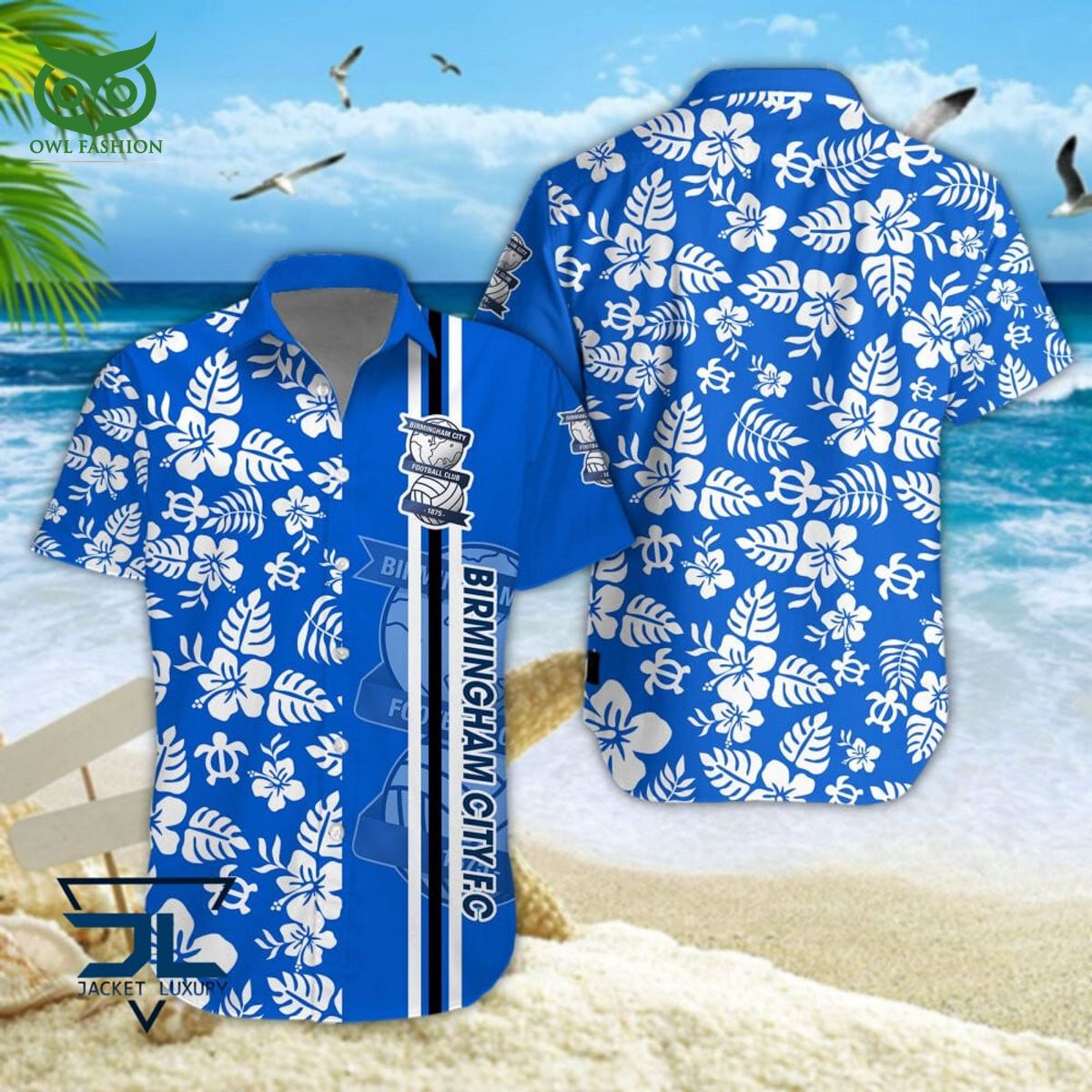 Birmingham City FC Football EPL Championship Hawaiian Shirt