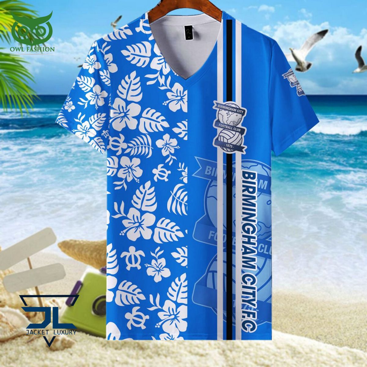 Birmingham City FC Football EPL Championship Hawaiian Shirt