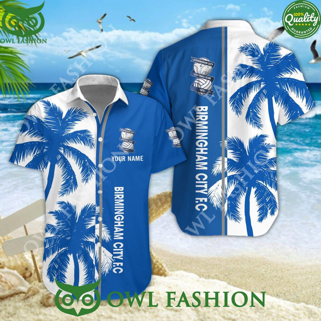 Birmingham City Summer Beach Tropical Coconut Tree 2024 Custom Hawaiian Shirt