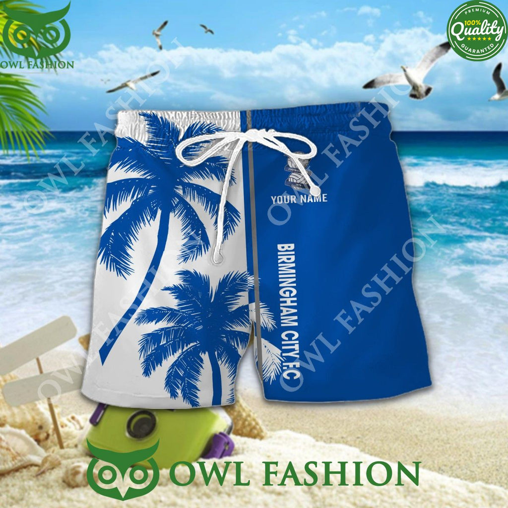 Birmingham City Summer Beach Tropical Coconut Tree 2024 Custom Hawaiian Shirt