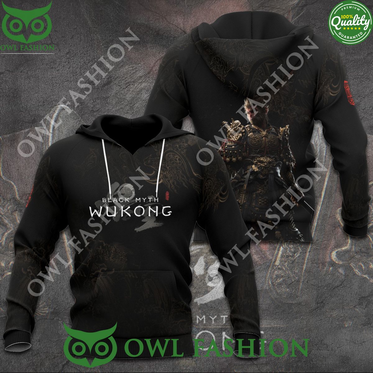 Black Myth Wukong Journey to the West 3D t shirt