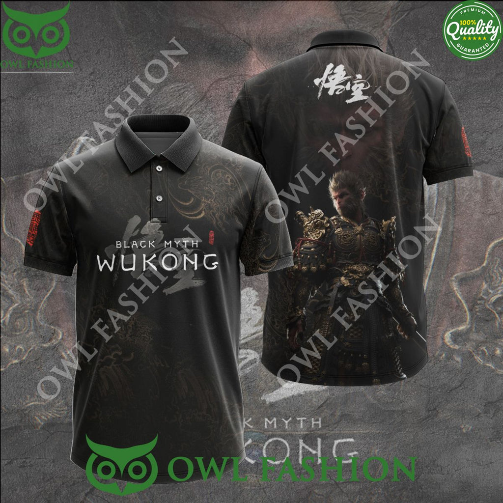 Black Myth Wukong Journey to the West 3D t shirt