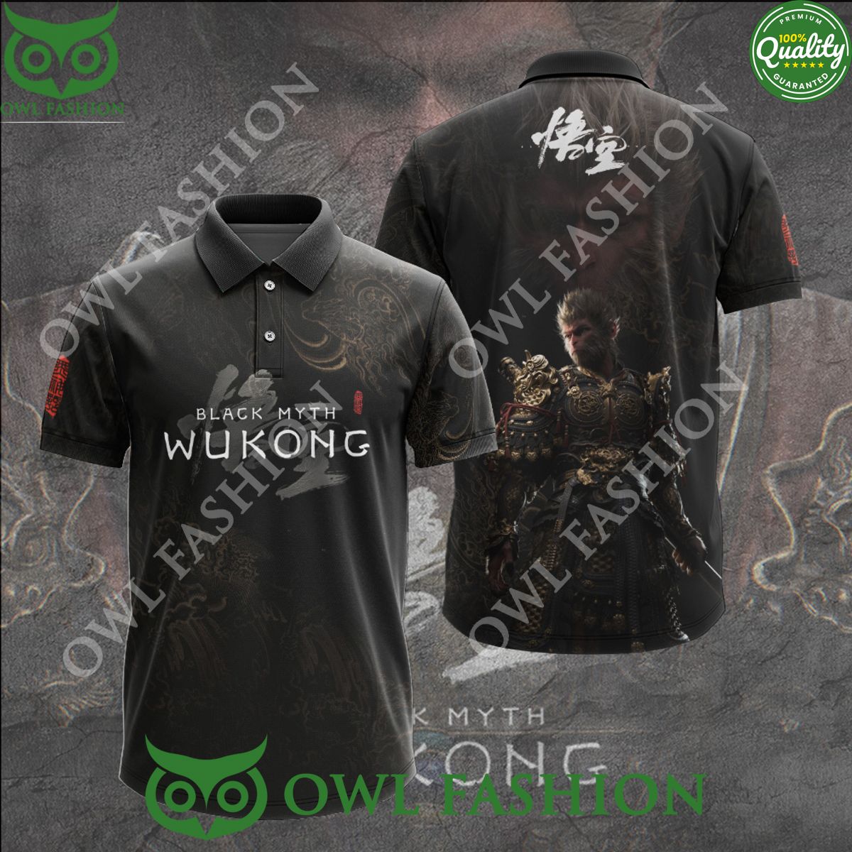 Black Myth Wukong Journey to the West 3D t shirt