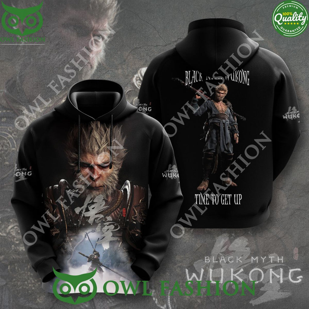 Black Myth Wukong Time to get up 3D t shirt