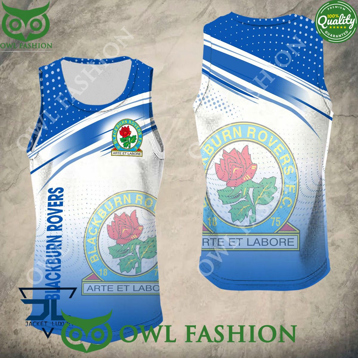 Blackburn Rovers EFL Championship 3D Hoodie Tshirt