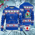 Blackburn Rovers EPL League Cup Ugly Sweater