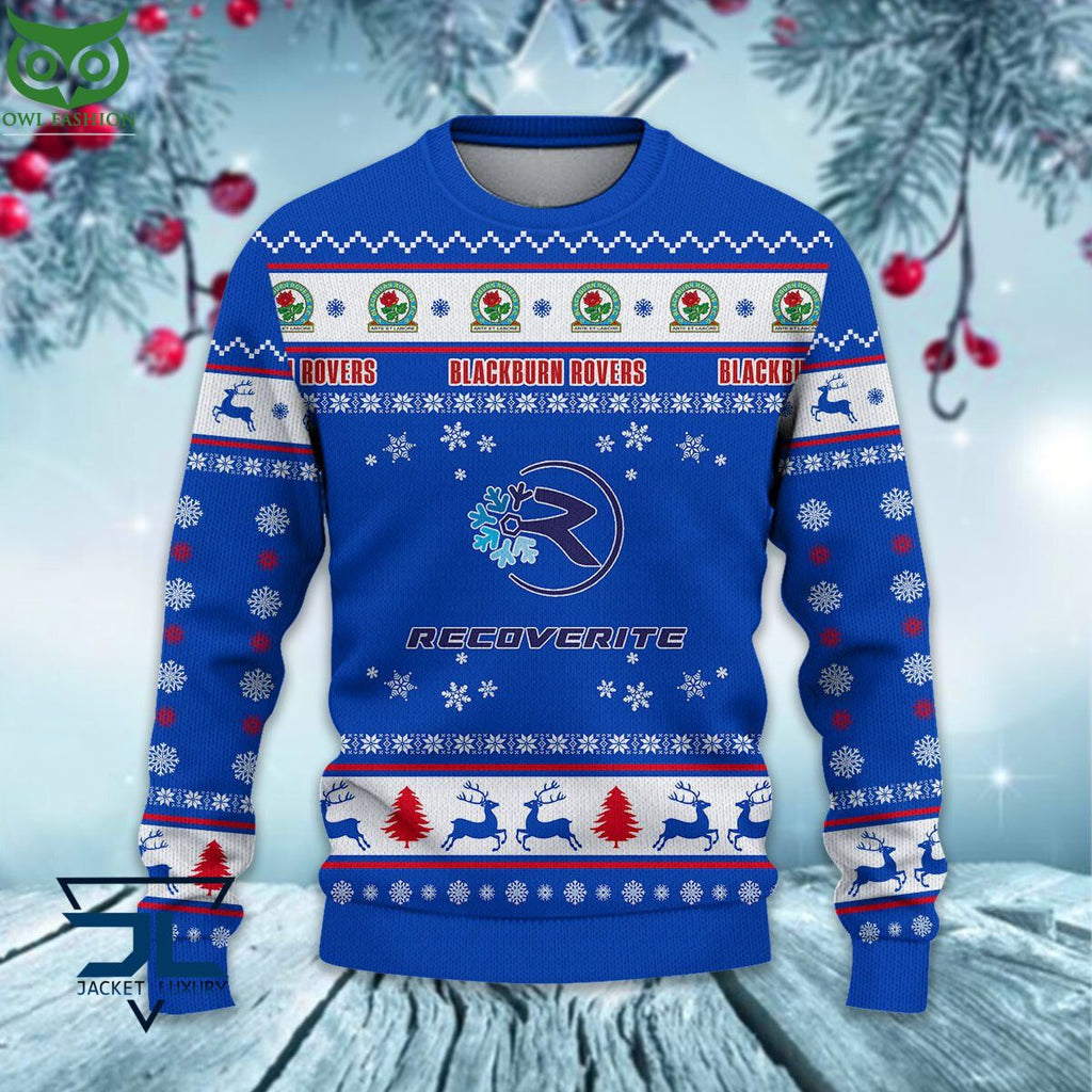 Blackburn Rovers EPL League Cup Ugly Sweater