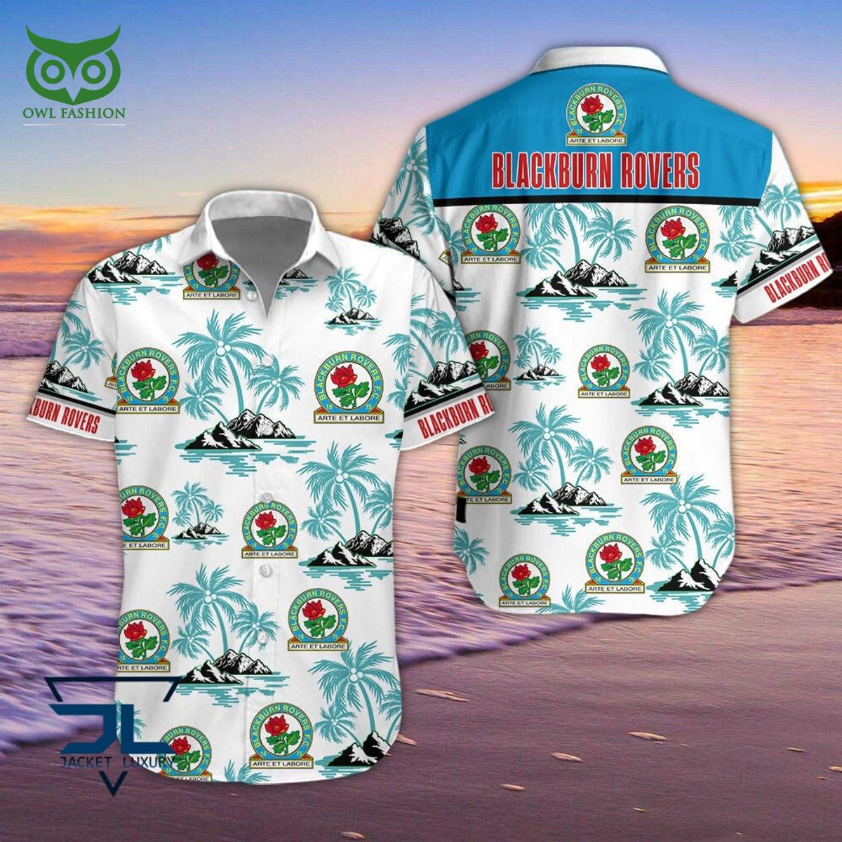 Blackburn Rovers Premier League Championship Hawaiian Shirt Shorts