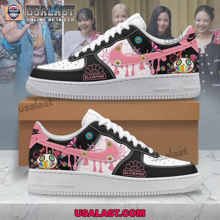 Blackpink Takashi Murakami Air Force Shoes