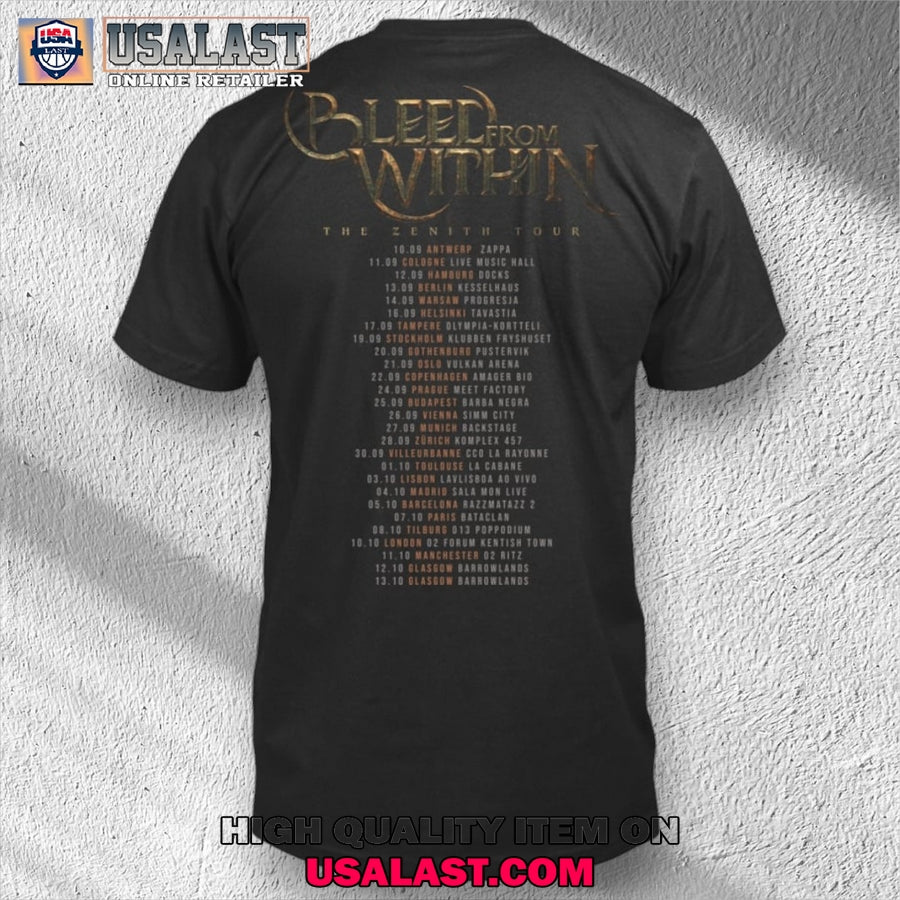 Bleed From Within The Zenith Tour 2025 T-Shirt