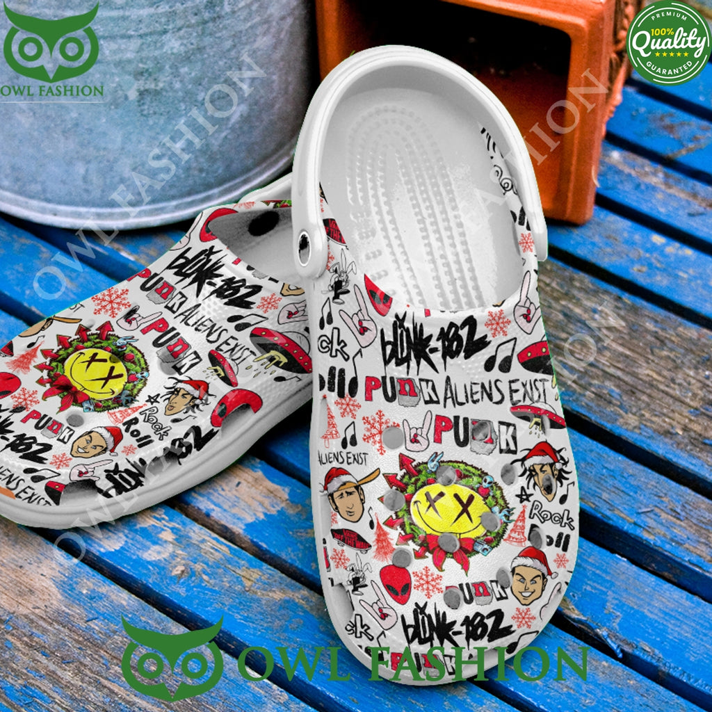 Blink Rock and Roll Punk all the small things Crocs