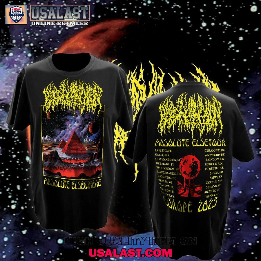 Blood Incantation Absolute Elsewhere Tour 2025 T-Shirt