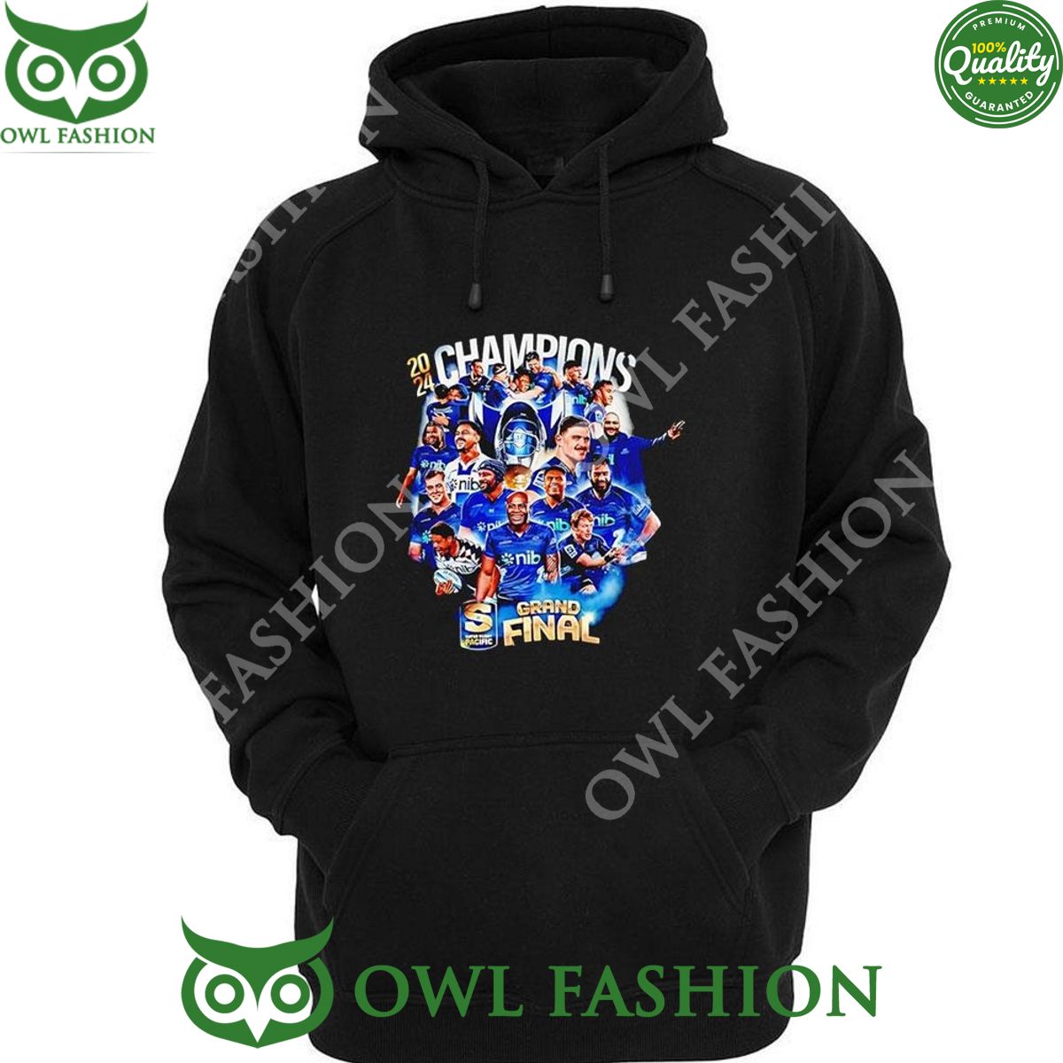 Blues Super Rugby Grand Final 2024 Champions t Shirt