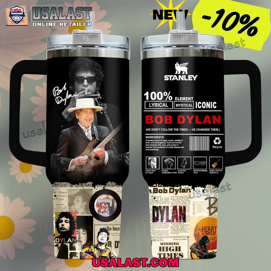 Bob Dylan Limited Edition 40oz Tumbler