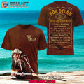 Bob Dylan Rough And Rowdy Ways 2025 Tour T-Shirt
