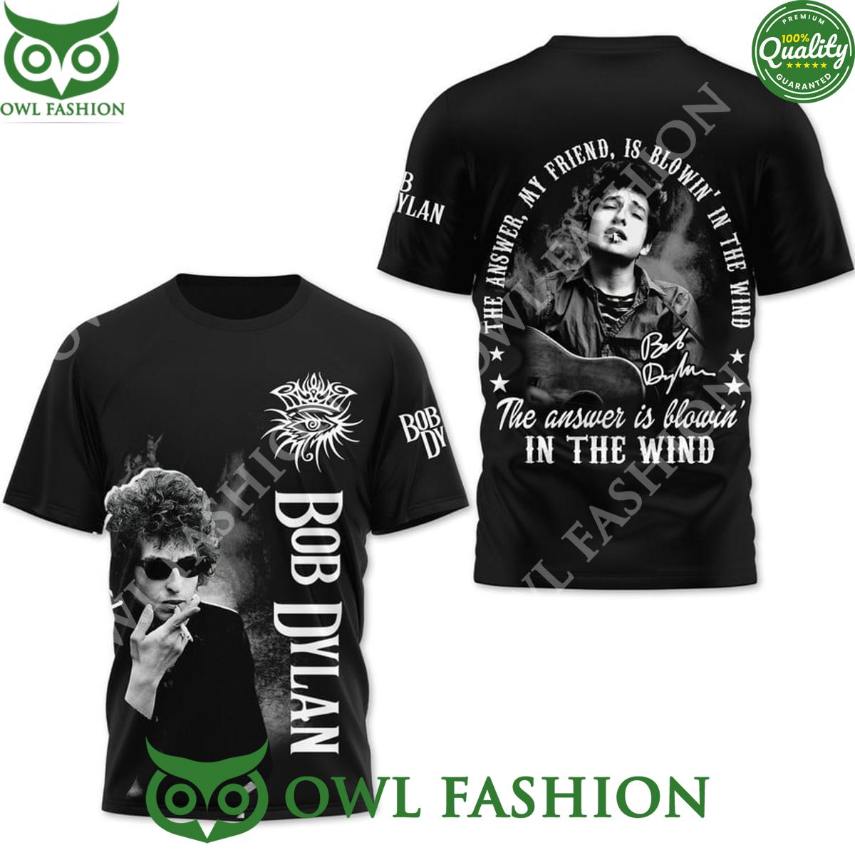 Bob Dylan The answer is blowing in the wind my friend t shirt