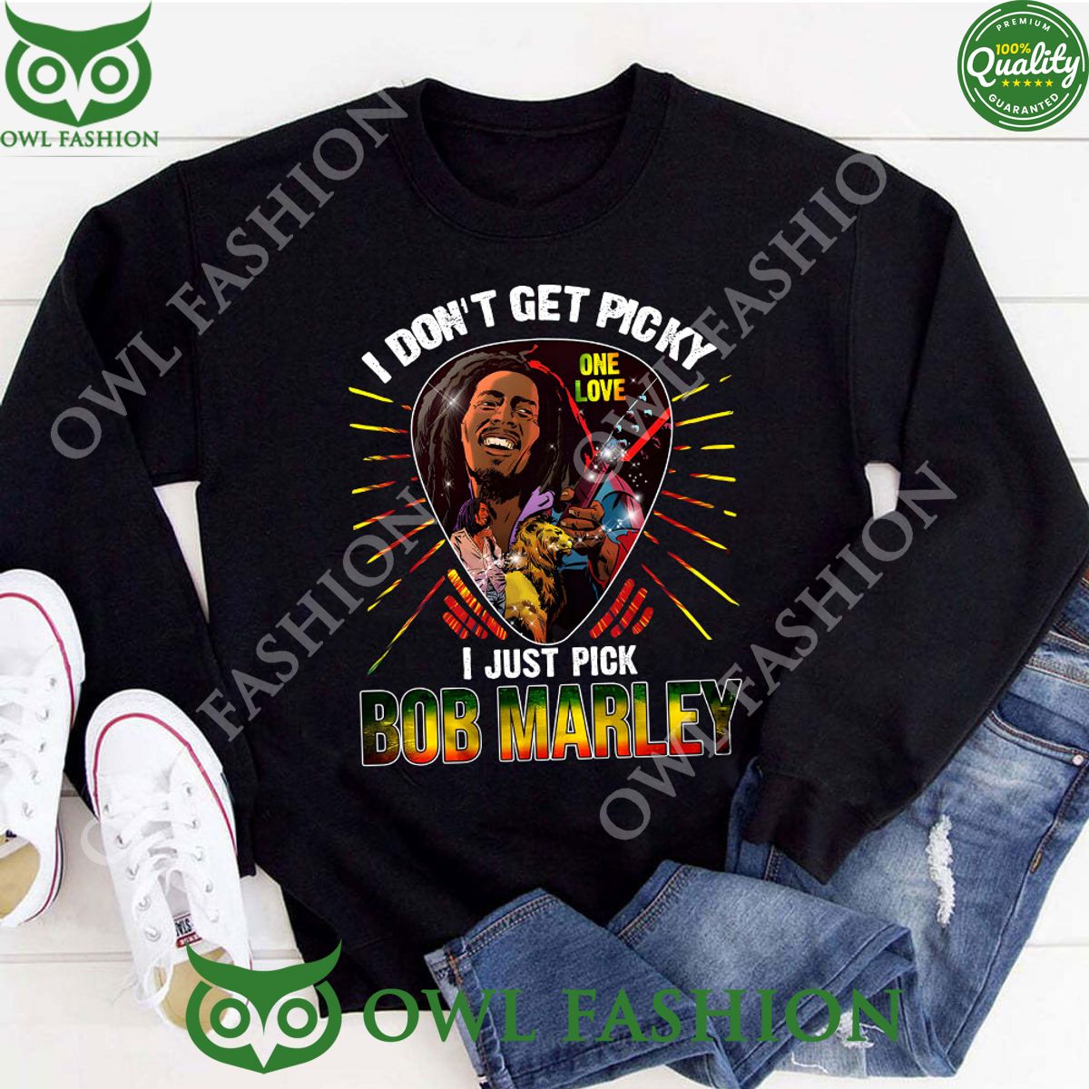 Bob Marley I Don’t Get Picky I Just Pick Bob Marley 2D Shirt