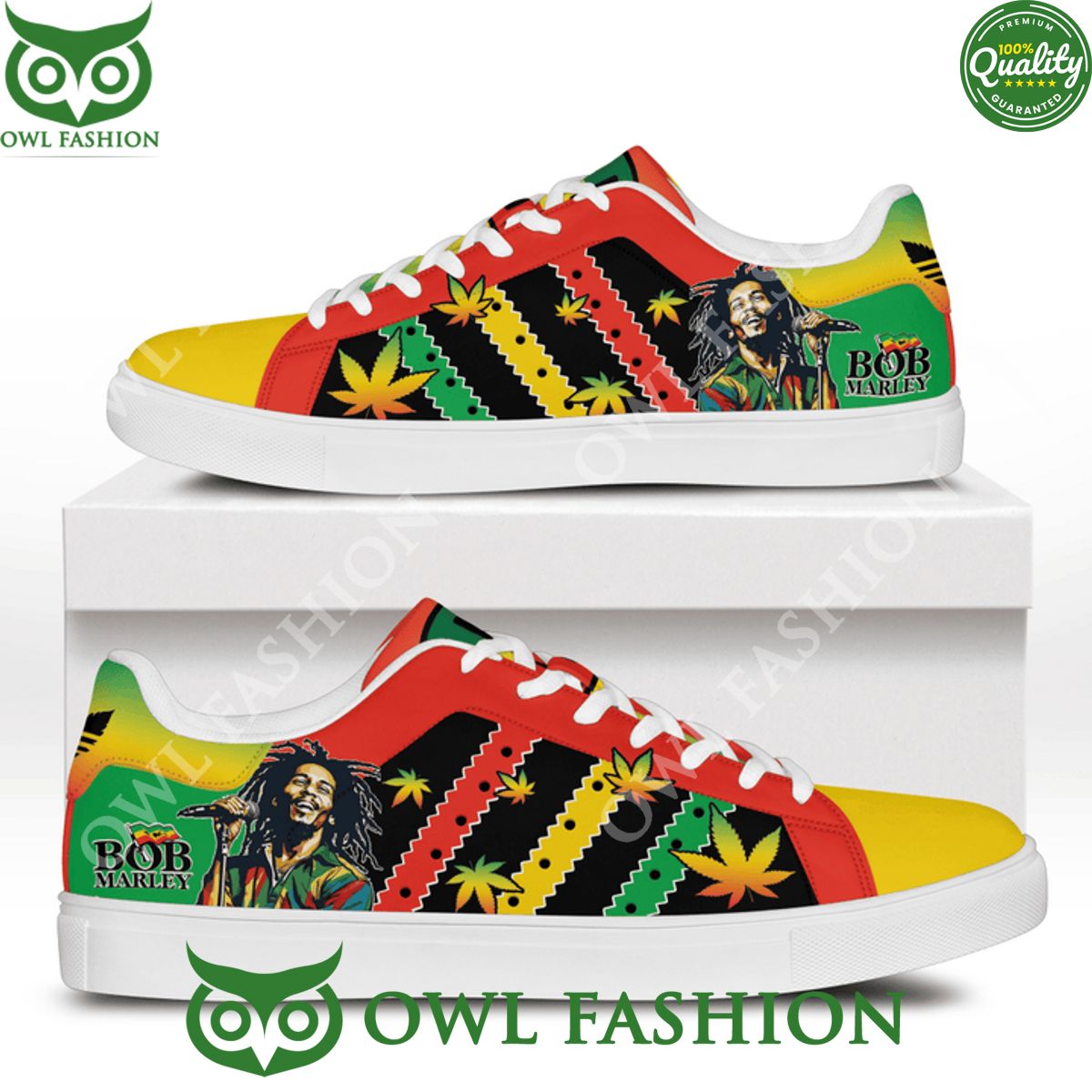 Bob Marley Jamaican singer and guitarist Stan smith Premium