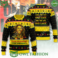 Bob Marley Love the life You Live Live the life you love 3D Ugly Sweater