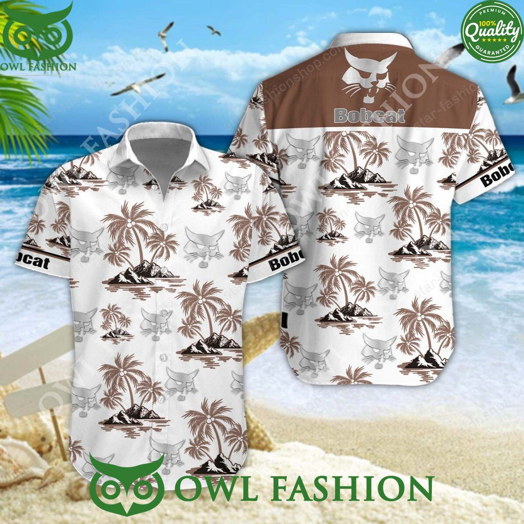 Bobcat Tractor Brand Limited Hawaiian Shirt and Short