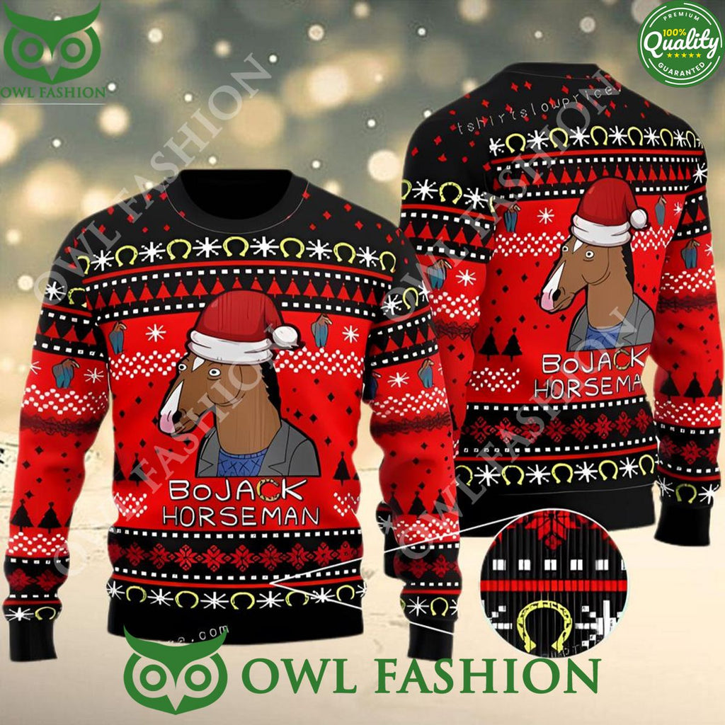 Bojack Horseman Comedy Ugly Christmas Sweater Jumper