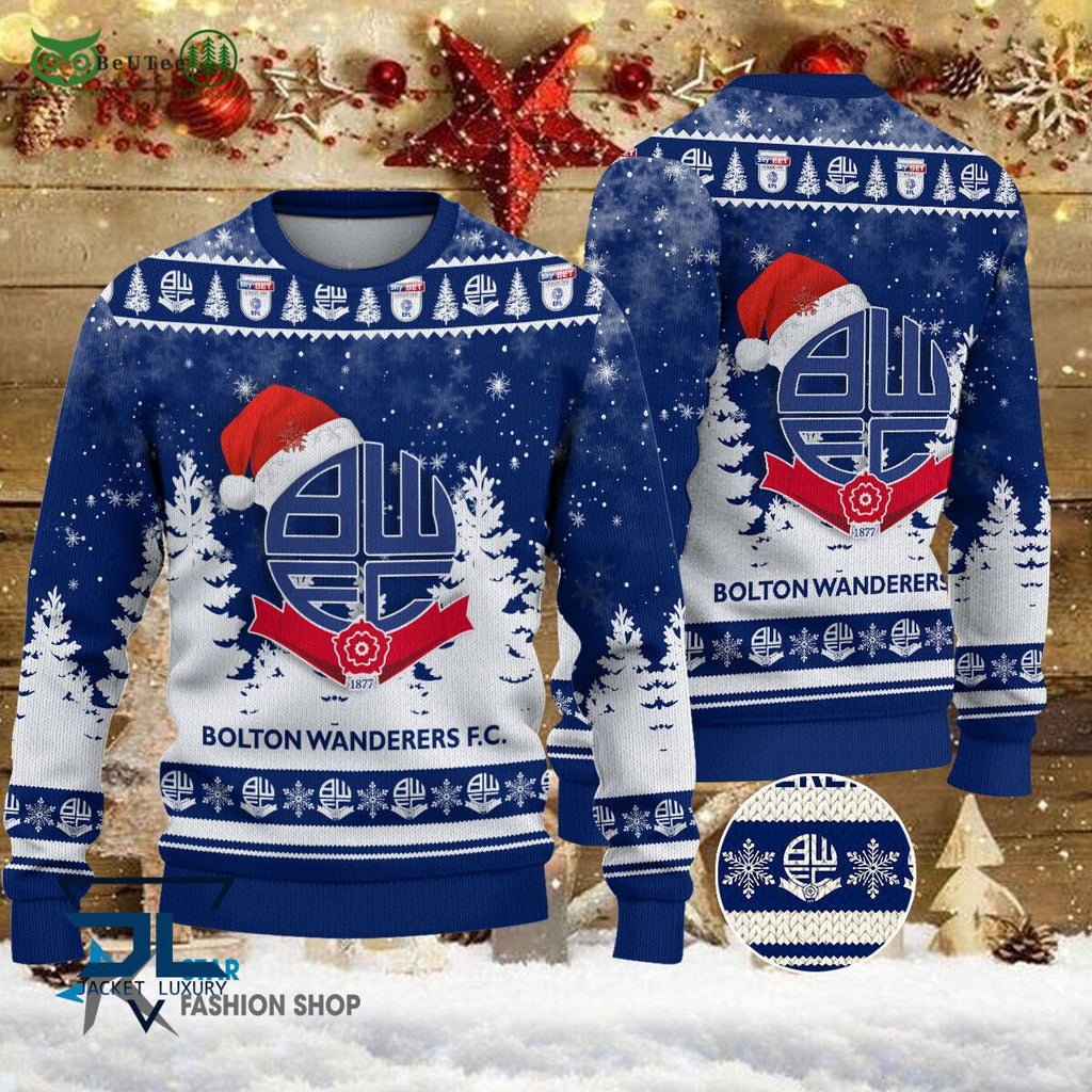 Bolton Wanderers EFL English Football League Champions Ugly Sweater