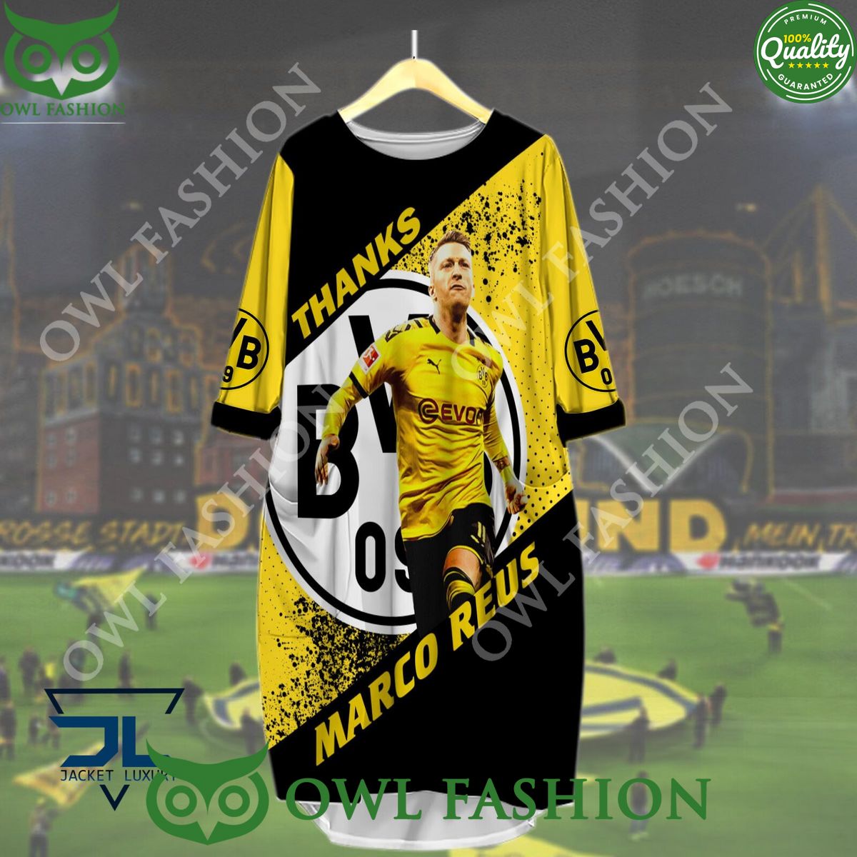 Borussia Dortmund Danke Fur Alles Captain Legende 2012 2024 3d shirt polo