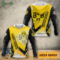 Borussia Dortmund II Bundesliga Ihren Namen 3D Hoodie Shirt Polo