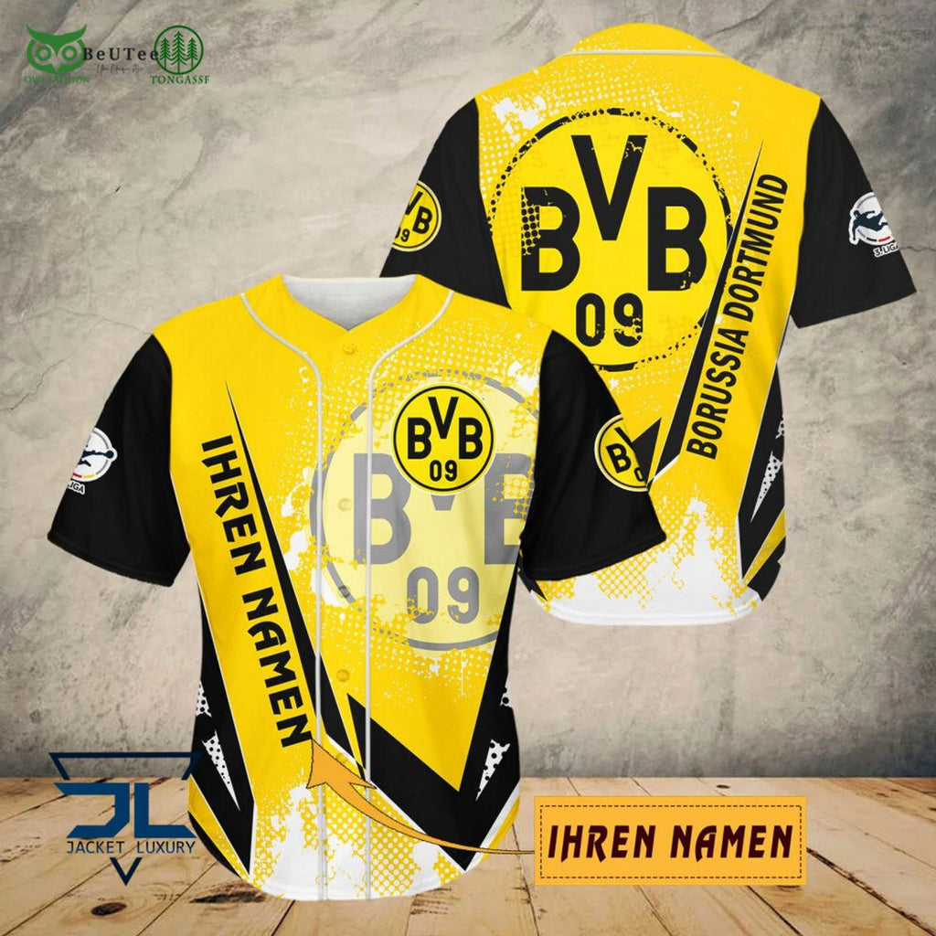 Borussia Dortmund II Bundesliga Ihren Namen 3D Hoodie Shirt Polo