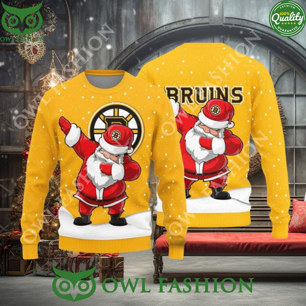 Boston Bruins Dab Santa New Style Sweater Jumper