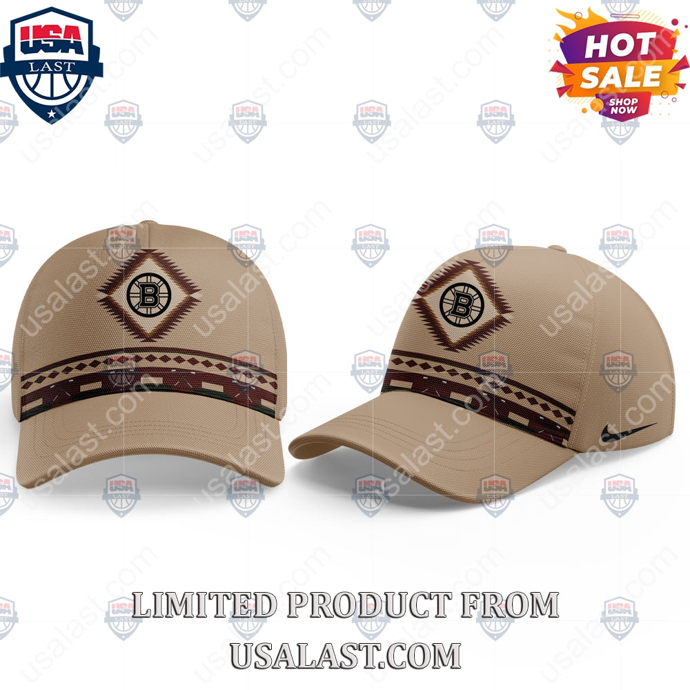 Boston Bruins NHL Native American Heritage Month Hoodie