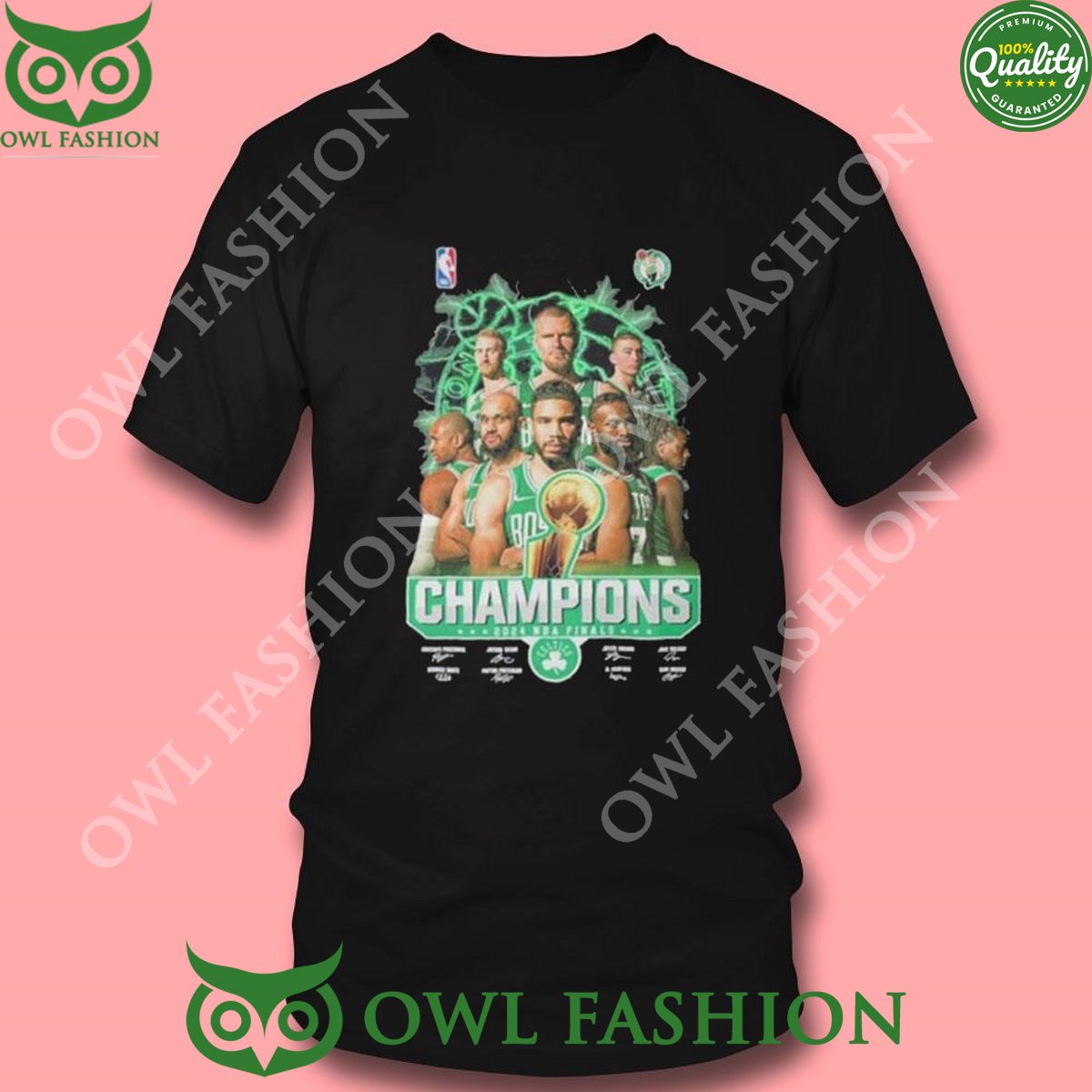 Boston Celtics Basketball Team 2024 Nba Finals Champions Tshirt Hoodie