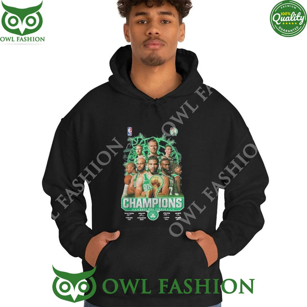 Boston Celtics Basketball Team 2024 Nba Finals Champions Tshirt Hoodie