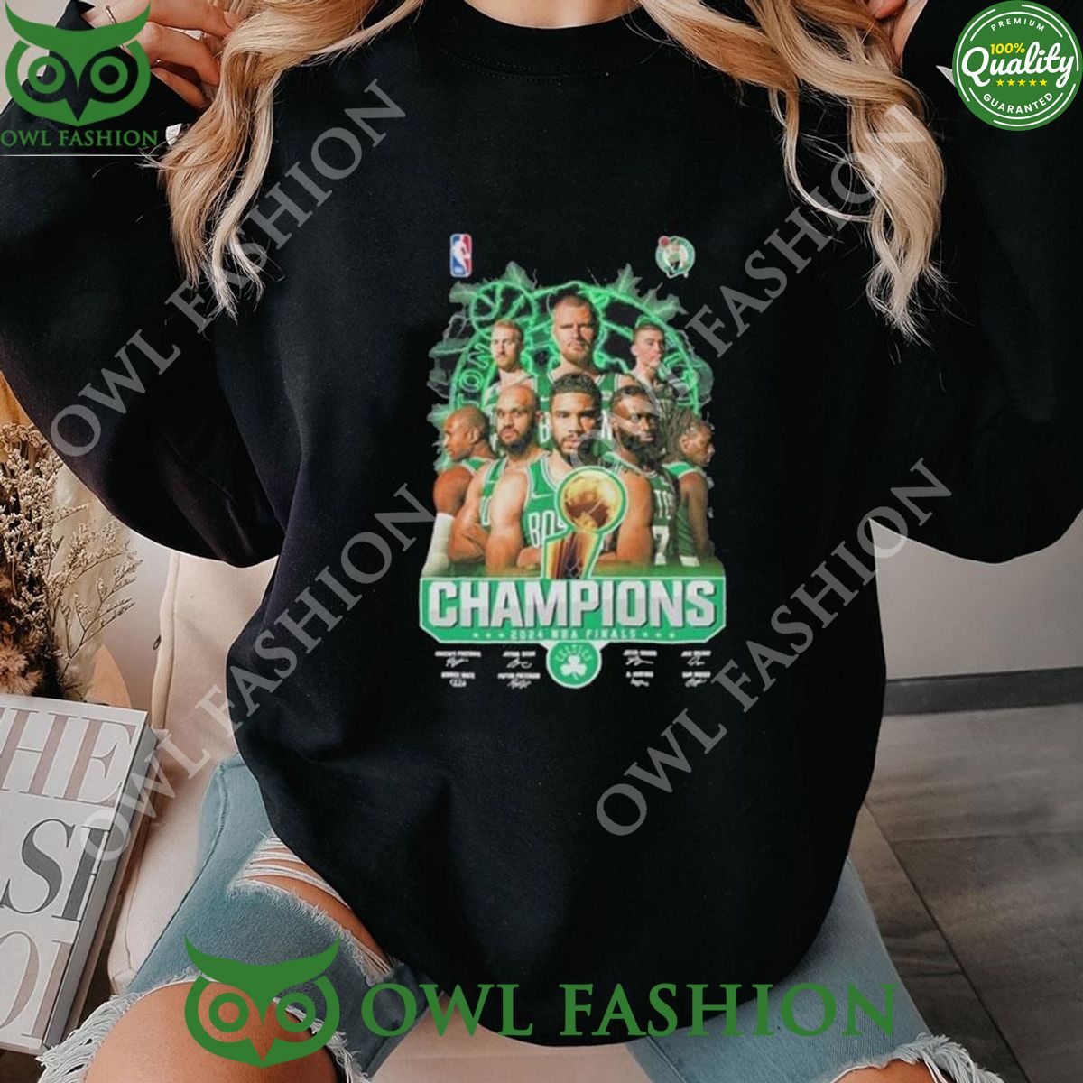 Boston Celtics Basketball Team 2024 Nba Finals Champions Tshirt Hoodie