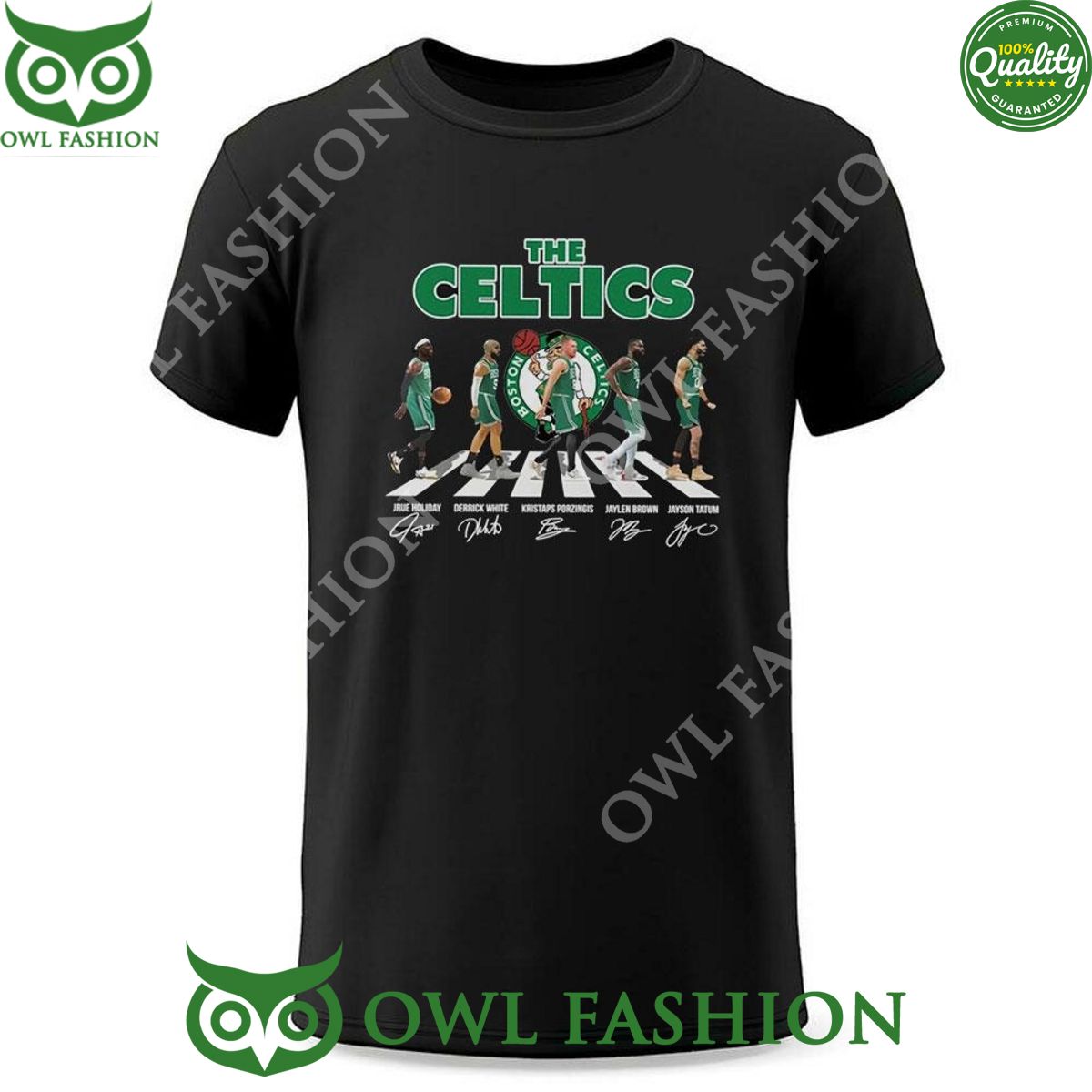 Boston Celtics The Celtics The Legends All Generation Abbey Road Signature 2024 Shirt
