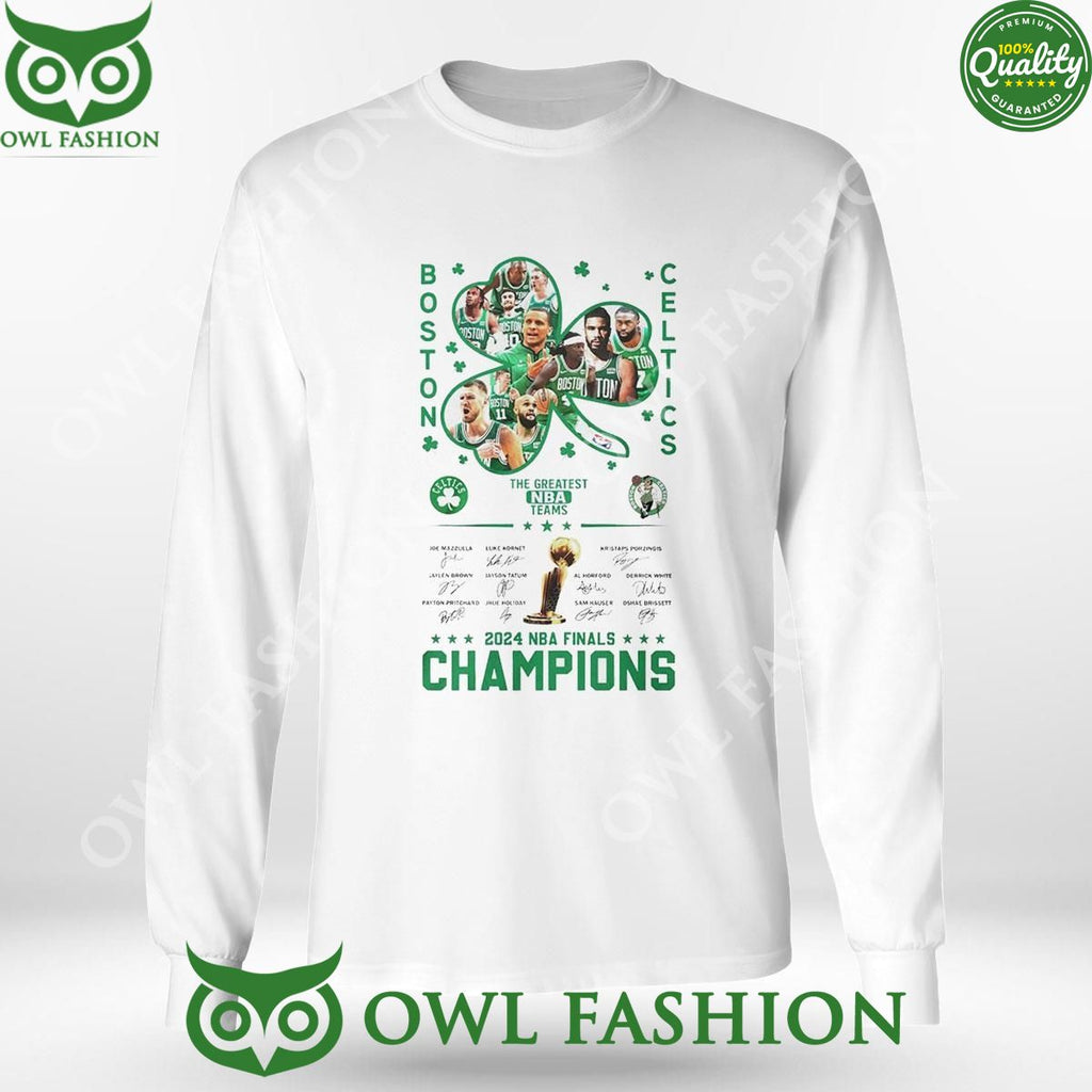 Boston Celtics The Greatest Nba Teams 2024 Nba Finals Champions 2D Shirt