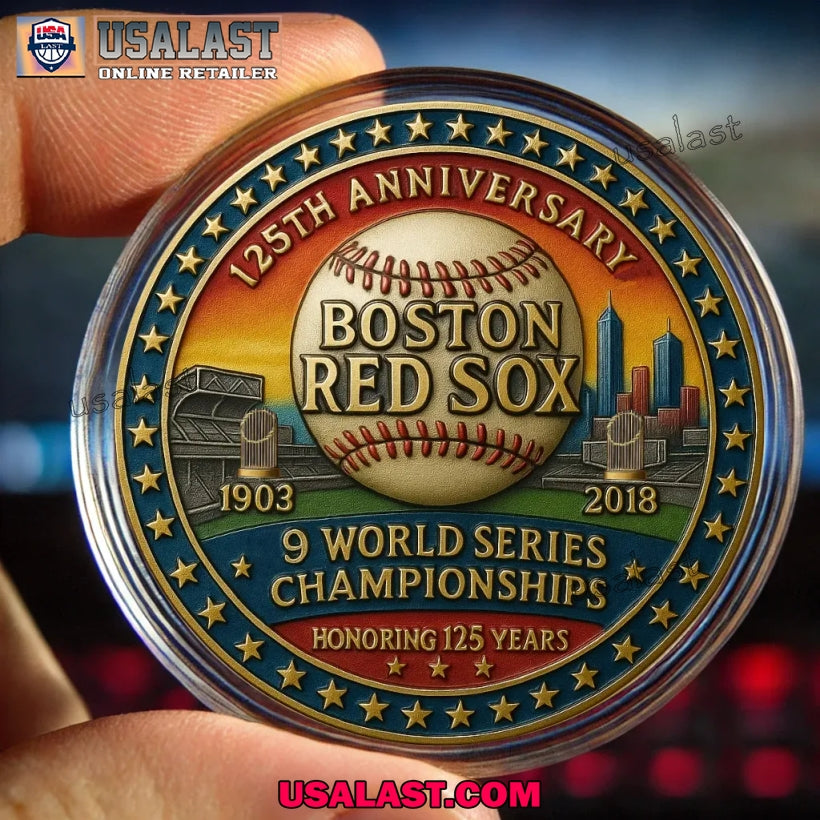 Boston Red Sox 125th Anniversary Commemorative Coin