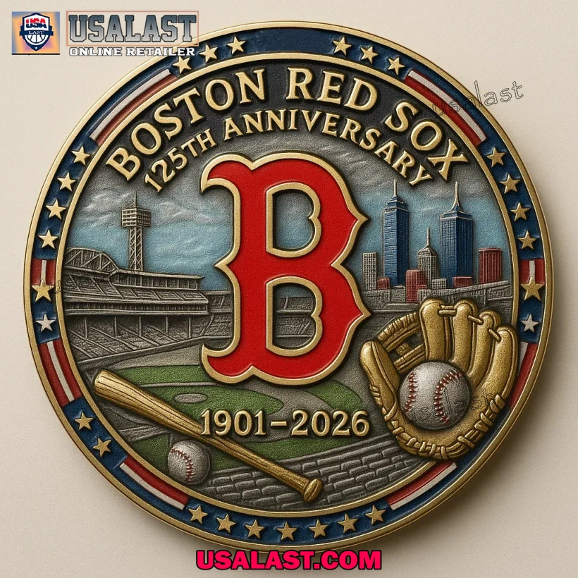 Boston Red Sox 125th Anniversary Commemorative Coin